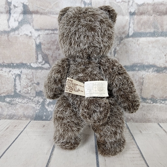 Vintage 1985 Applause Robert Raikes Christopher Bear Jointed Wooden Face 9"Tall - Picture 15 of 16